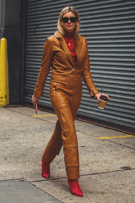 Street style на Неделе моды в Нью-Йорке: искусство многослойности. Фото