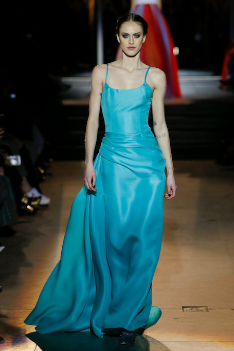 Прощальный показ Carolina Herrera на Неделе моды в Нью-Йорке. Фото