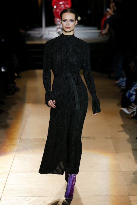 Прощальный показ Carolina Herrera на Неделе моды в Нью-Йорке. Фото