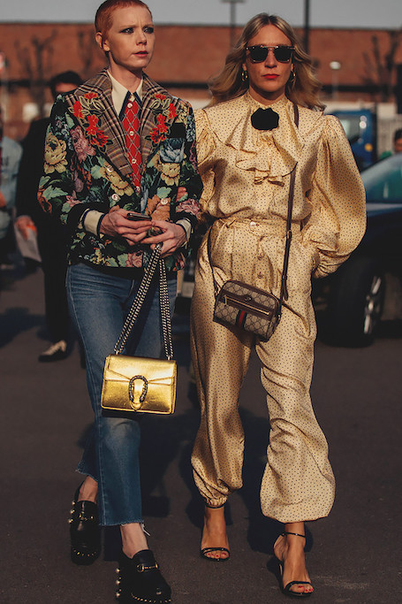 Street style на Неделе моды в Милане: противостояние классики и неона. Фото