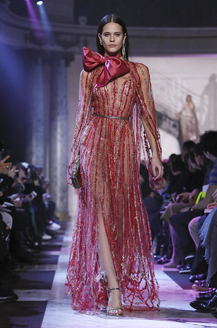Неделя высокой моды в Париже: яркие краски Elie Saab. Фото