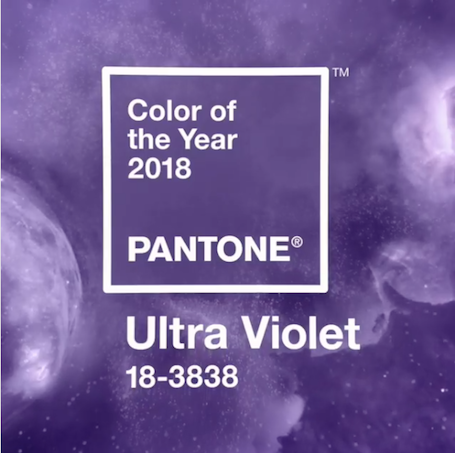 Ультрафиолет - главный цвет 2018 года по версии Pantone. Фото