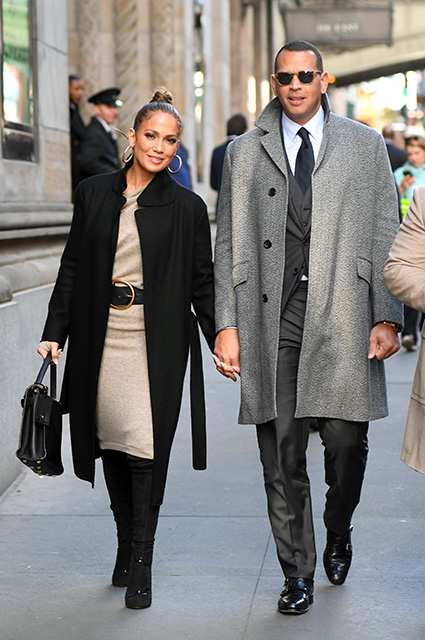 Дженнифер Лопес и Алекс Родригес - самая стильная пара в Нью-Йорке! Фото