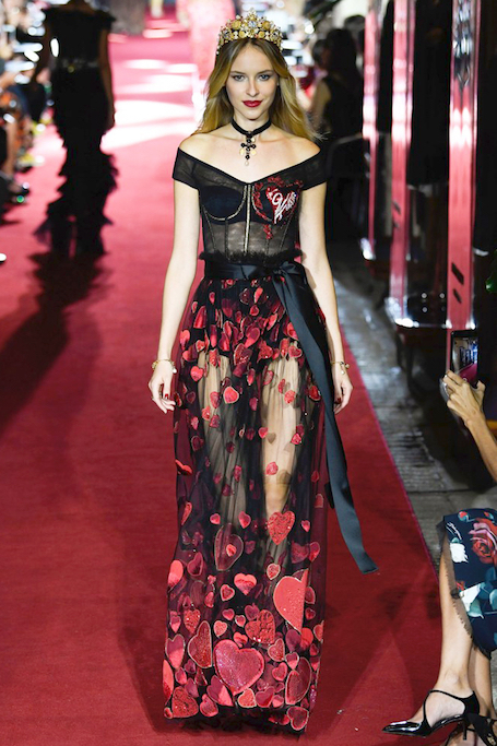 Неделя моды в Милане: секретный показ Dolce and Gabbana. Фото
