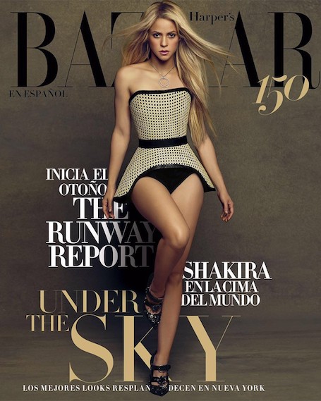 Шакира восхищает соблазнительной фигурой в фотосете для модного глянца. Фото