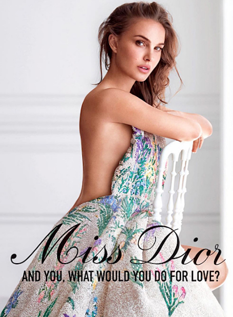 Натали Портман впервые решилась позировать обнаженной для рекламы Dior. Фото