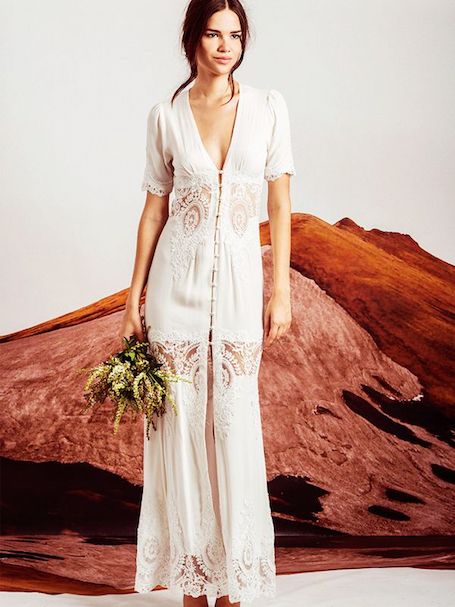 Свадебное платье в стиле бохо-шик - новый тренд в моде! Фото