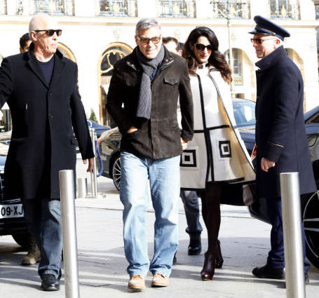 Джордж и Амаль Клуни устроили себе небывалые романтические выходные в Париже! Фото