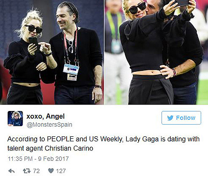 Леди Гага закрутила любовную интрижку с собственным агентом. Фото