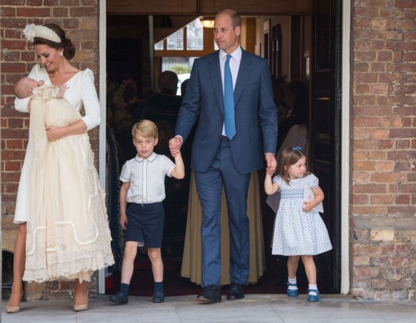 Видео с крестин сына принца Уильяма и Кейт Миддлтон появилось в Сети