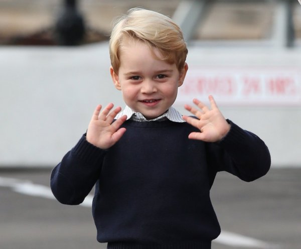 5-летний принц Джордж попал в список самых стильных британцев