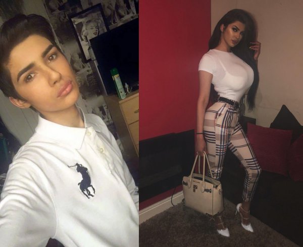 Известный мальчик-трансгендер потратил 1,3 млн рублей на образ Ким Кардашьян