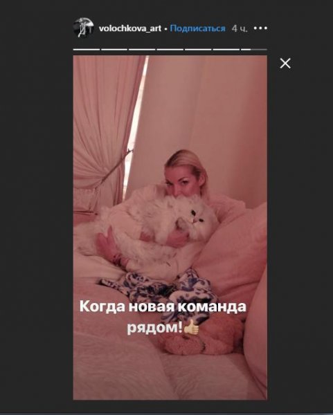 «С головушкой проблемы!»: Волочкова вместо ребёнка нянчит кота – фанаты