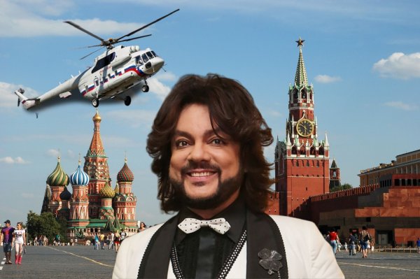 Мигалки не хватает: Киркоров плюет на правила и летает в аэропорт на вертолете