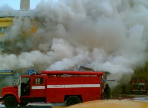 В Иркутской области произошёл очередной пожар