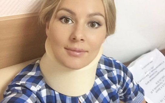 Мария Кожевникова повредила шею