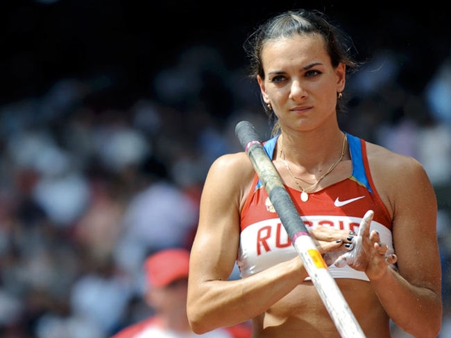 Елена Исинбаева: пари на мировой рекорд